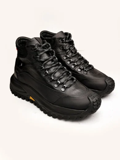 Siyah Tracking Boy Uzatan Ayakkabı