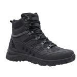 Siyah Su Geçirmez Erkek Boy Uzatan Bot