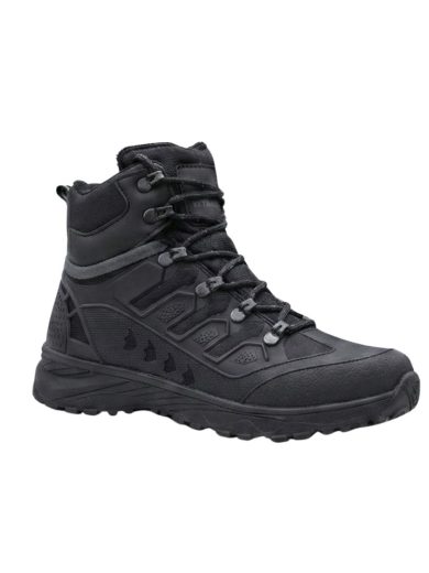 Siyah Su Geçirmez Erkek Boy Uzatan Bot