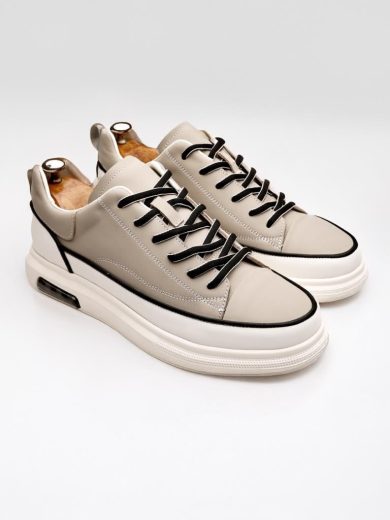 Beyaz Converse Model İçten Topuklu Ayakkabı
