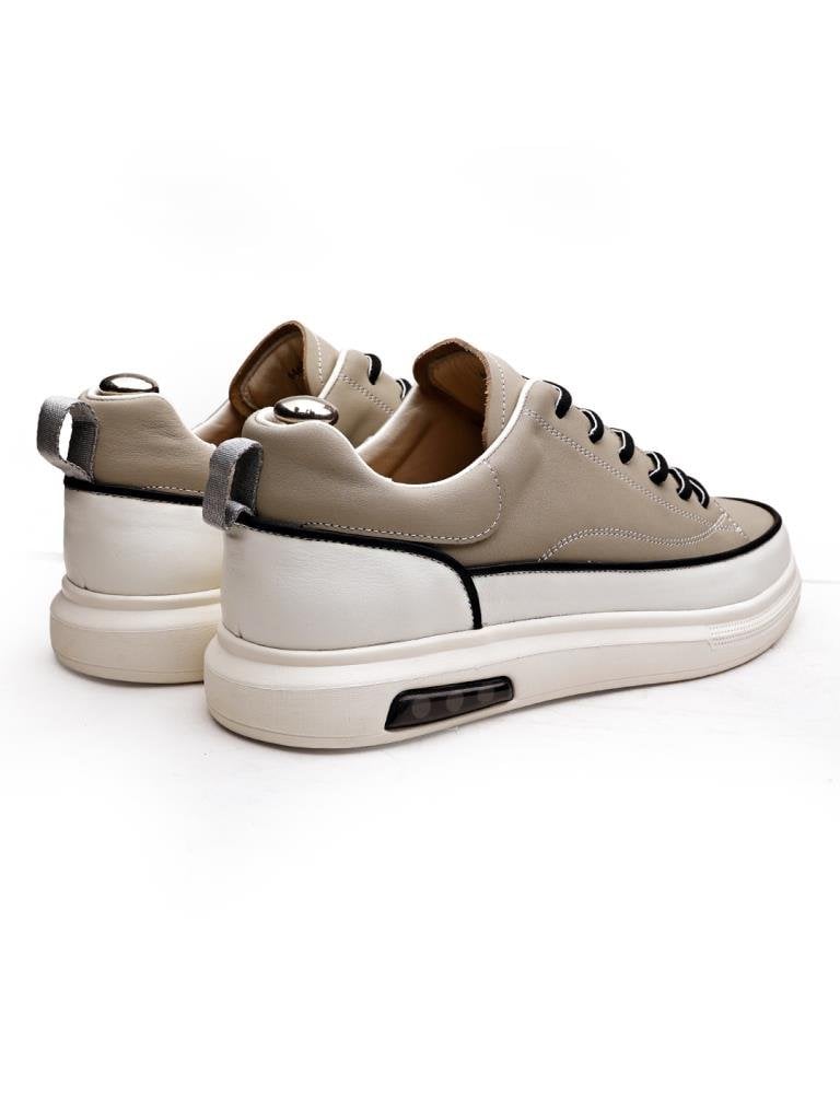 Beyaz Converse Model İçten Topuklu Ayakkabı - Görsel 3