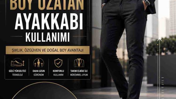 Boy Uzatan Klasik Ayakkabı