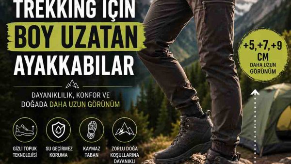 Outdoor ve Trekking İçin Boy Uzatan Ayakkabılar