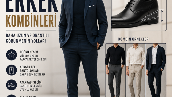 Kısa Boylu Erkek Kombinleri