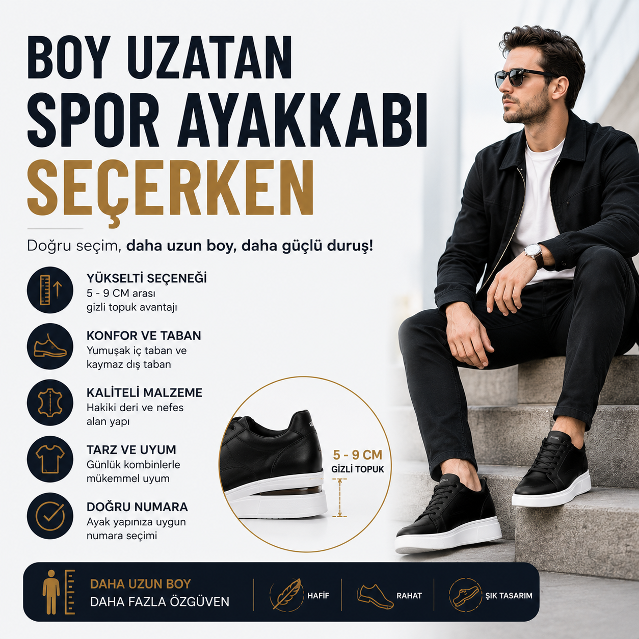 Boy Uzatan Spor Ayakkabı Seçerken