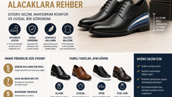 İlk Kez Gizli Topuk Ayakkabı Alacaklara Rehber