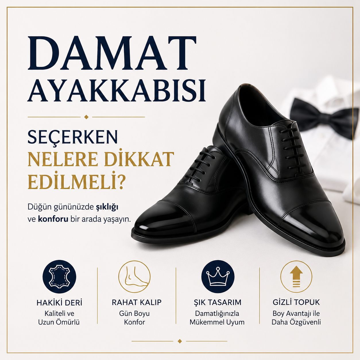 Damat Ayakkabısı Seçerken Nelere Dikkat Edilmeli
