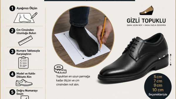 Gizli Topuklu Ayakkabı Numarası Nasıl Seçilir