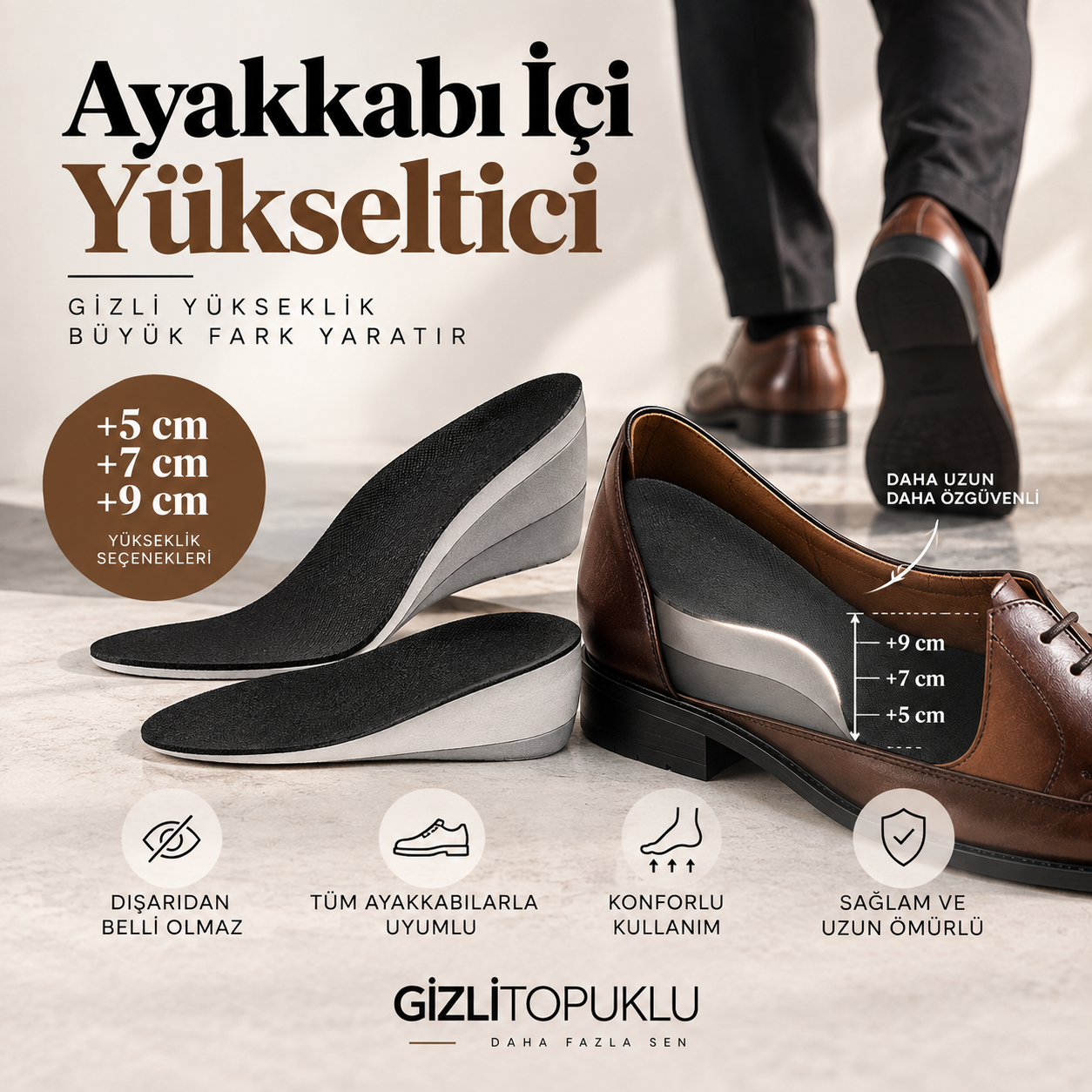 Ayakkabı İçi Yükseltici